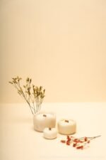 Blooming Marble Candle - Image 2